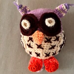 Owl plushie handcrafted